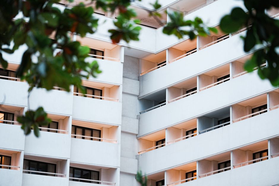 一棟現代化建築